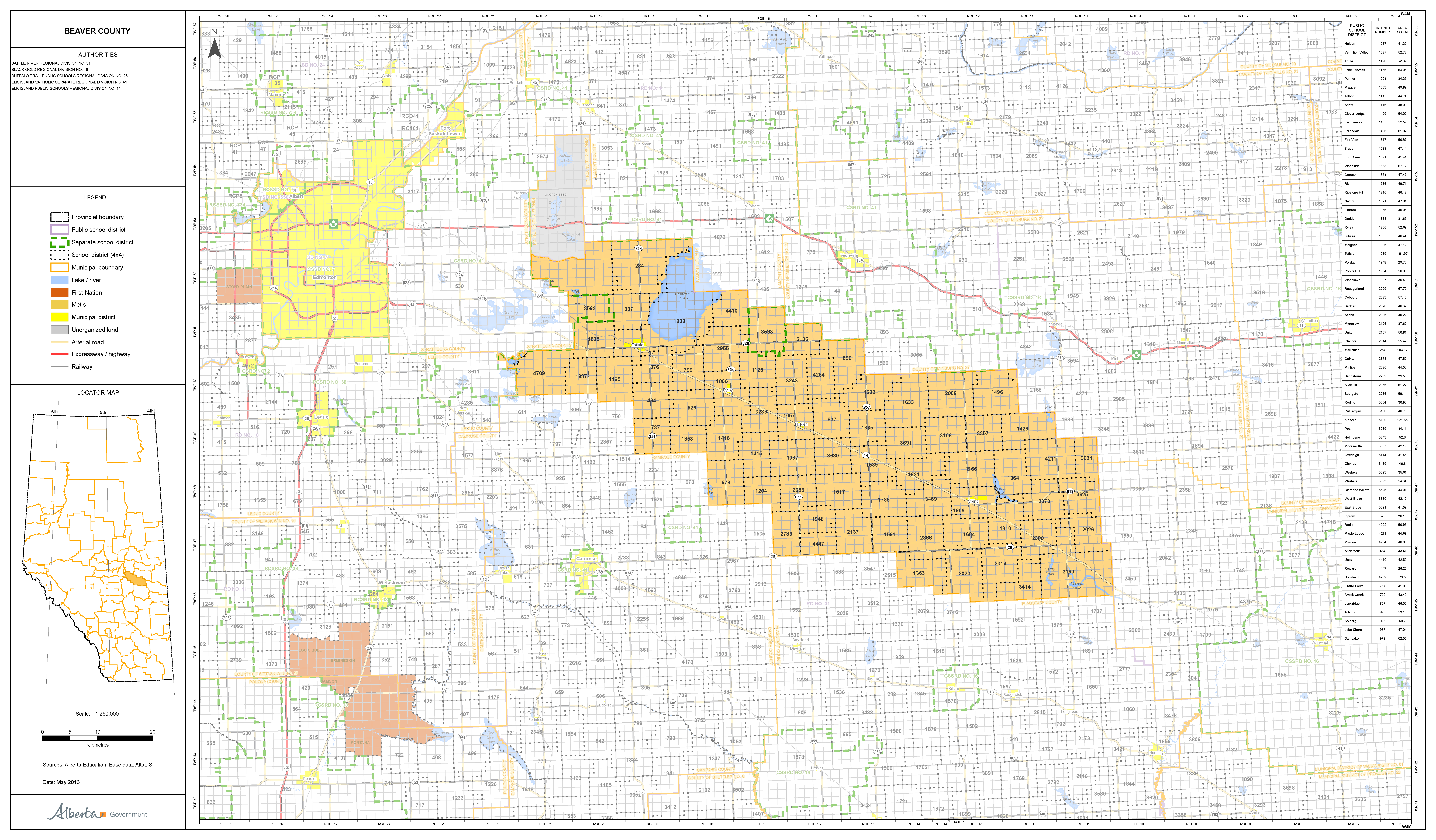 Willow Creek Alberta Map Municipal Maps